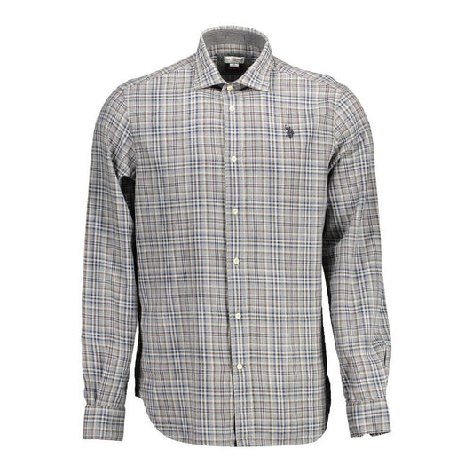 U.S. POLO ASSN. Brown Cotton Men Shirt
