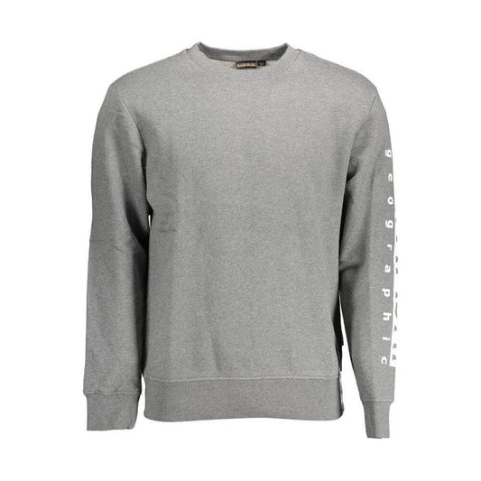 Napapijri Brown Cotton Men Sweater