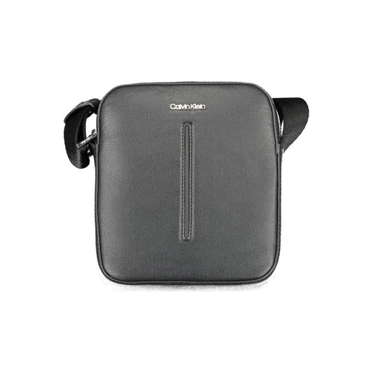 Calvin Klein Black Polyester Men Shoulder Bag