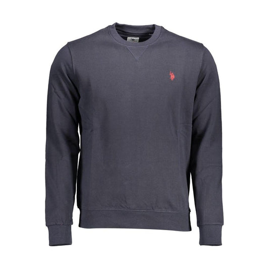 U.S. POLO ASSN. Blue Cotton Men Sweater