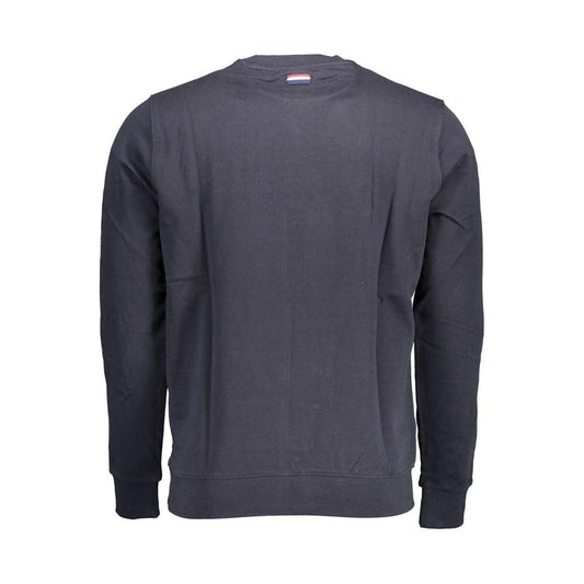 U.S. POLO ASSN. Blue Cotton Men Sweater