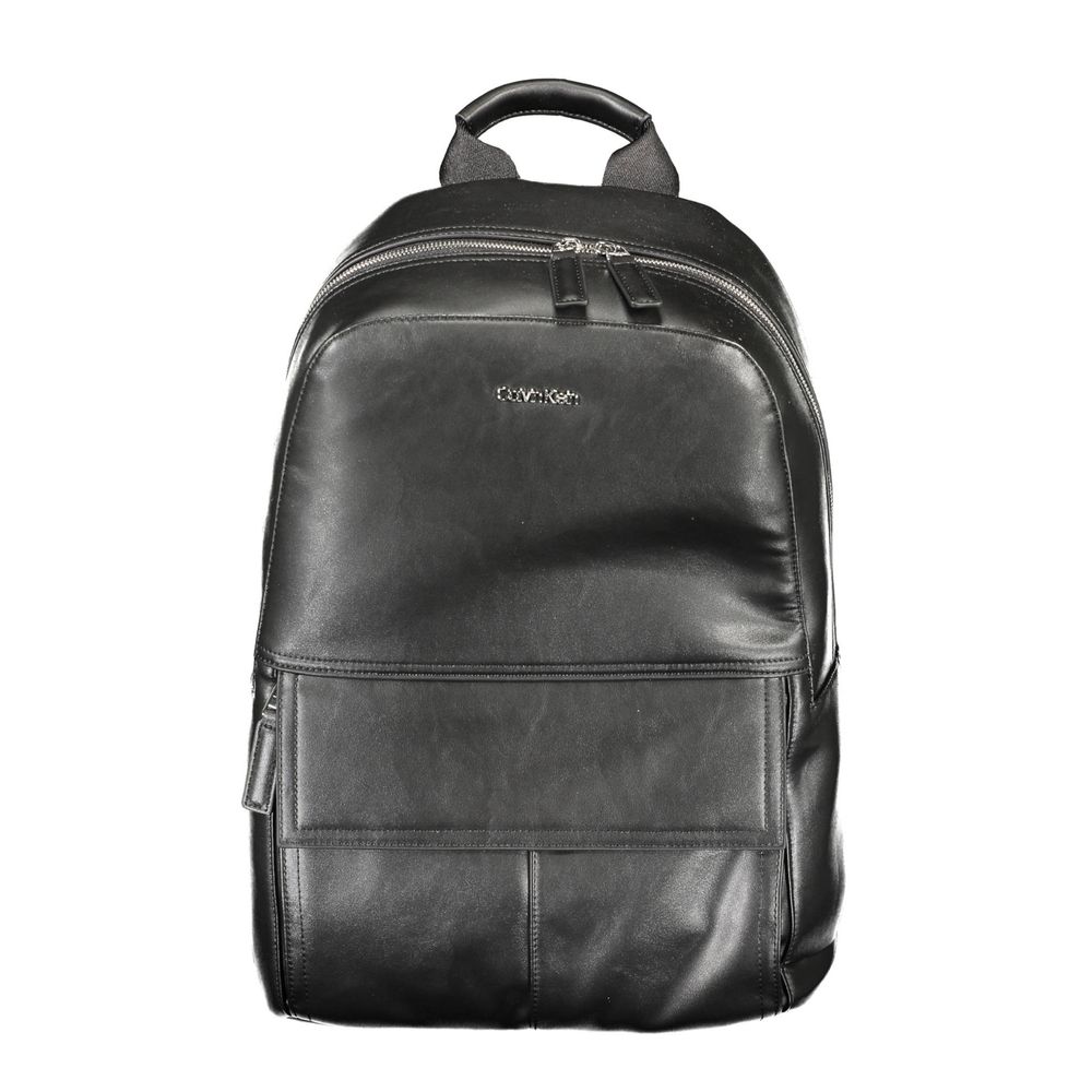 Calvin Klein Black Polyester Backpack