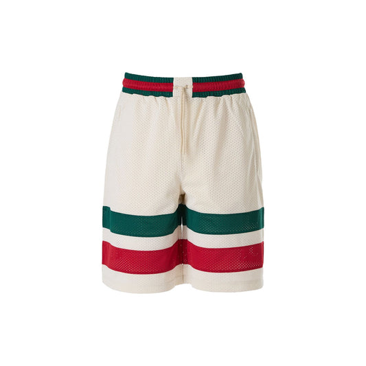 Gucci Cream polyester Logo Shorts 737407XJFFK9325_44
