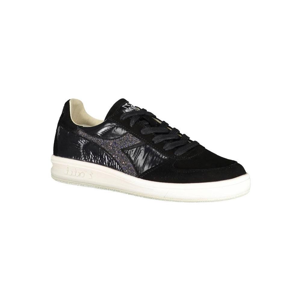 Diadora Black Fabric Sneaker