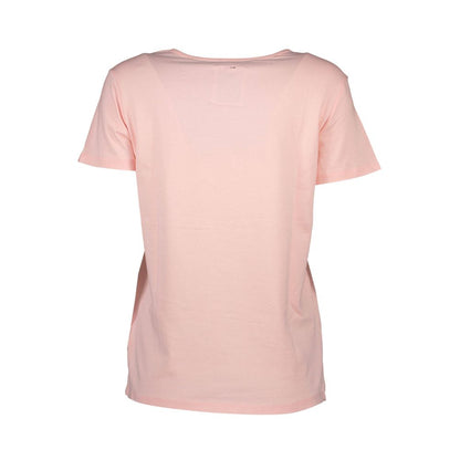 Silvian Heach Pink Cotton Unisex T-Shirt