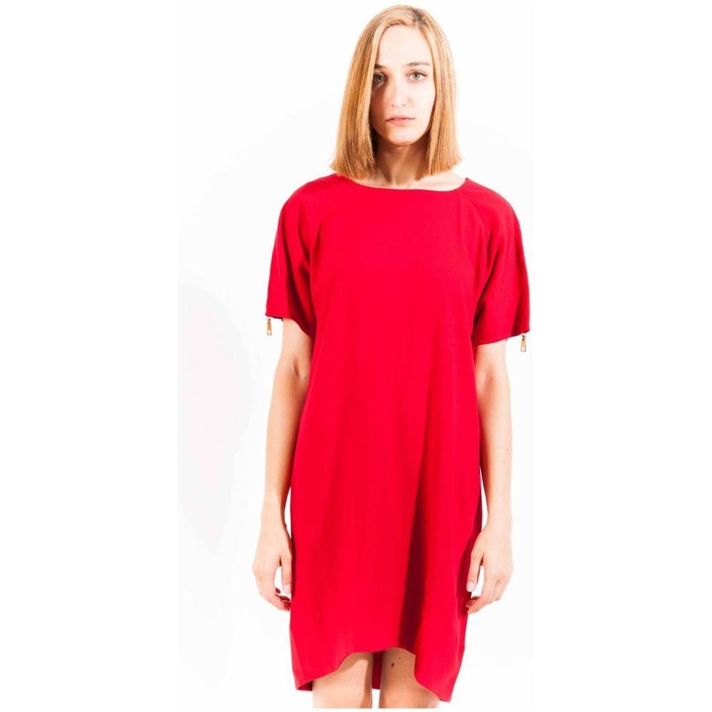 Love Moschino "Red Viscose Women Dress" LO-3471-44