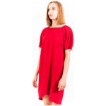 Love Moschino "Red Viscose Women Dress" LO-3471-44