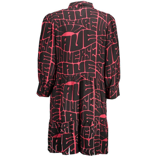Desigual Black Viscose Women Dress DE-14482-M