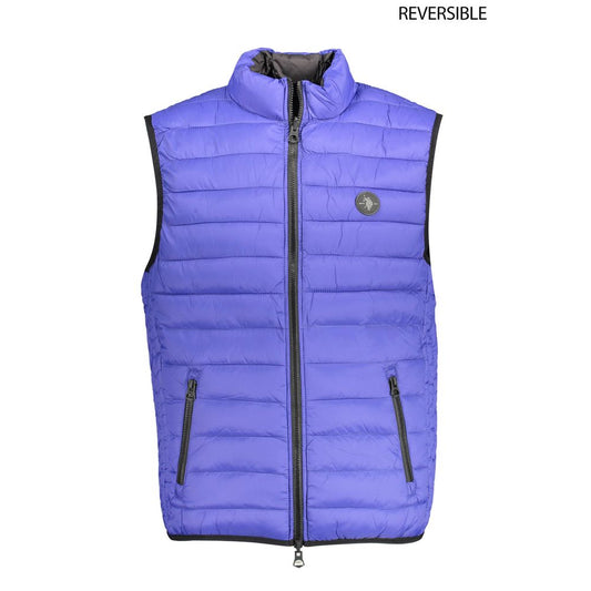 U.S. POLO ASSN. Blue Nylon Sleveless Jacket