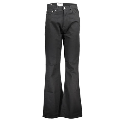 Calvin Klein Black Cotton Women Jeans