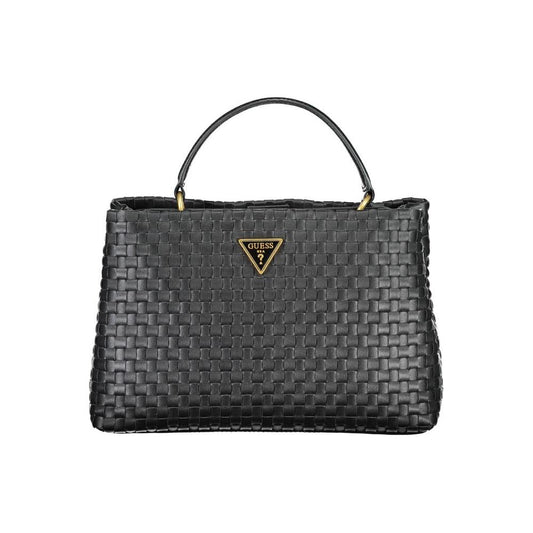 Guess Jeans Black Polyethylene Handbag