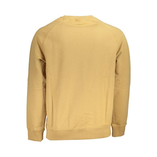 Timberland Beige Crew Neck Embroidered Sweatshirt