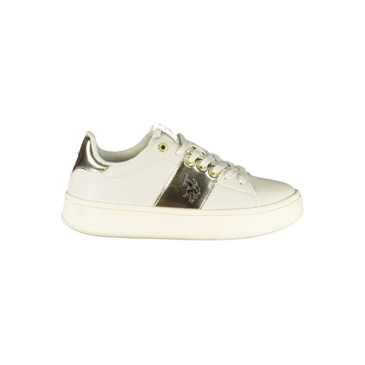 U.S. POLO ASSN. Beige Polyethylene Women Sneaker