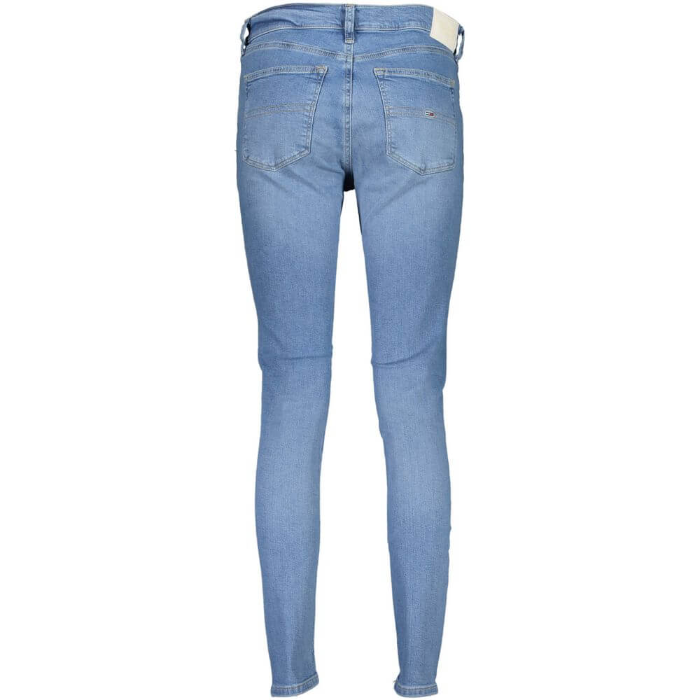 Tommy Hilfiger Blue Cotton Women Skinny Jean