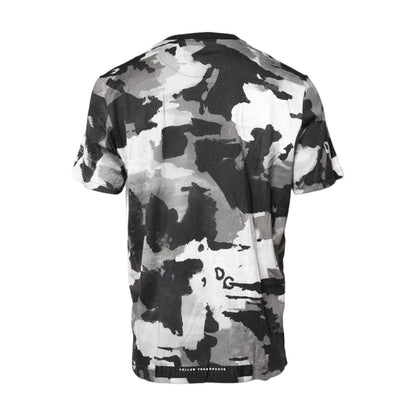 Dolce & Gabbana Multicolor Camouflage Crew Neck T-shirt