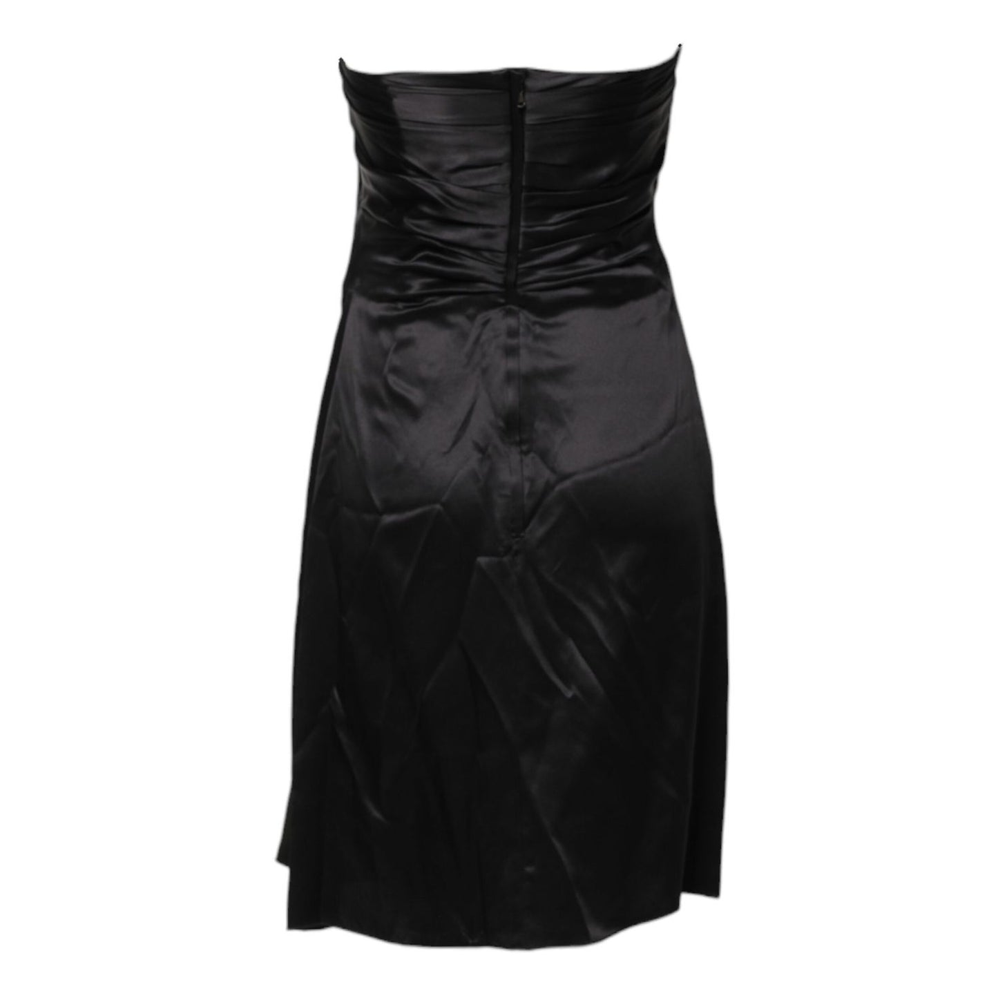 Dolce & Gabbana Black Strapless Sheath A-line Mini Dress