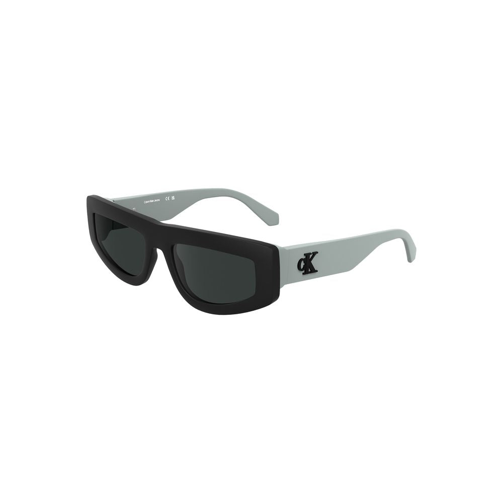 Calvin Klein Black Bio Based Fabric Sunglass