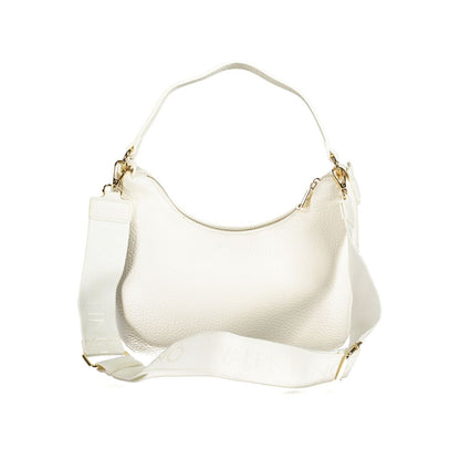 Mario Valentino White Polyethylene Women Handbag with adjustable strap