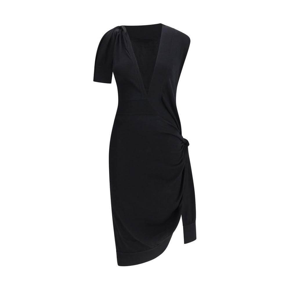 Ferragamo Asymmetrical knit Dress FE-784237006-S