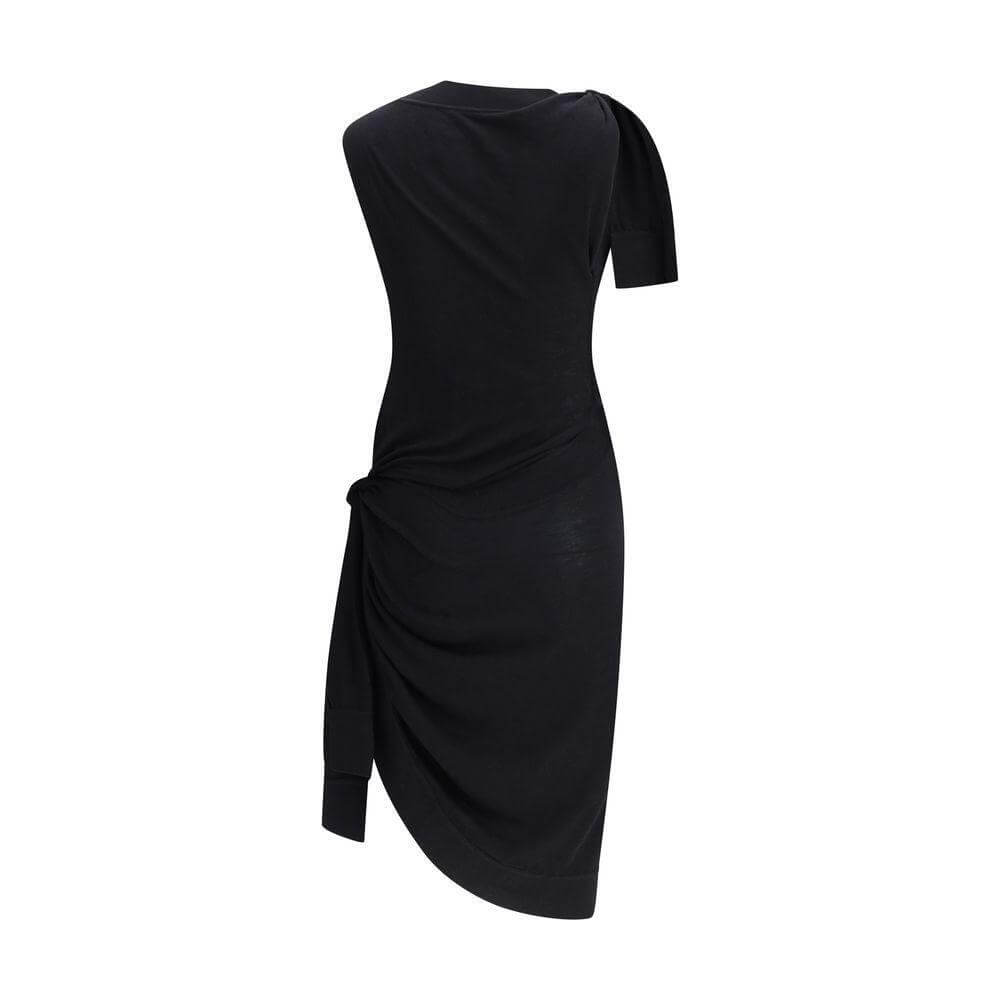 Ferragamo Asymmetrical knit Dress FE-784237006-S