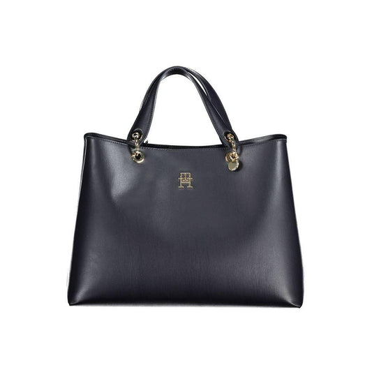 Tommy Hilfiger Blue Polyethylene Women Handbag TO-38061