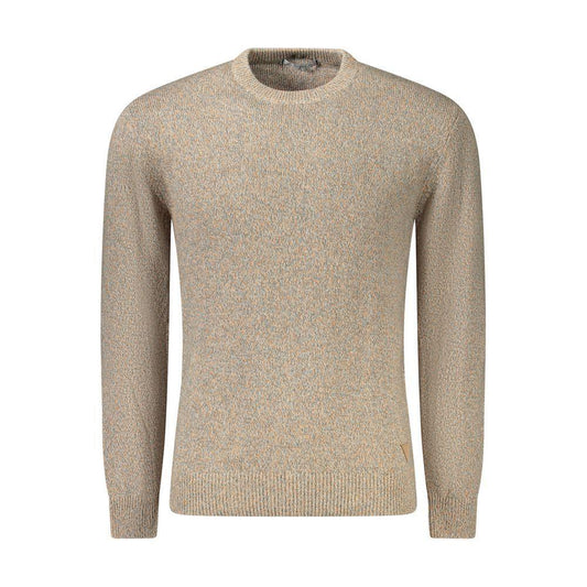 Guess Jeans Beige Cotton Men Sweater GU-35200-L