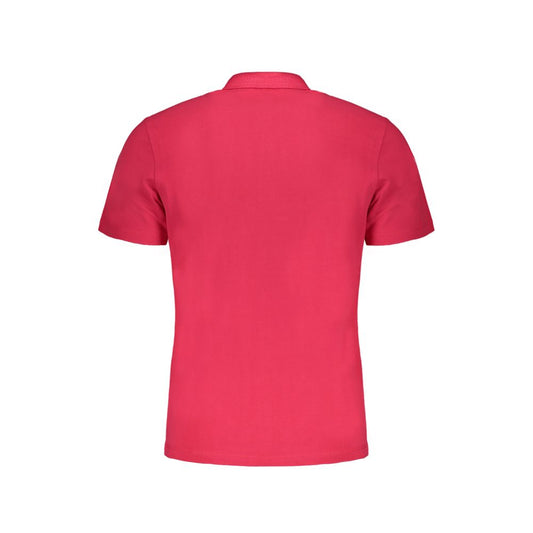 Napapijri Pink Cotton Polo Shirt NA-29518-S