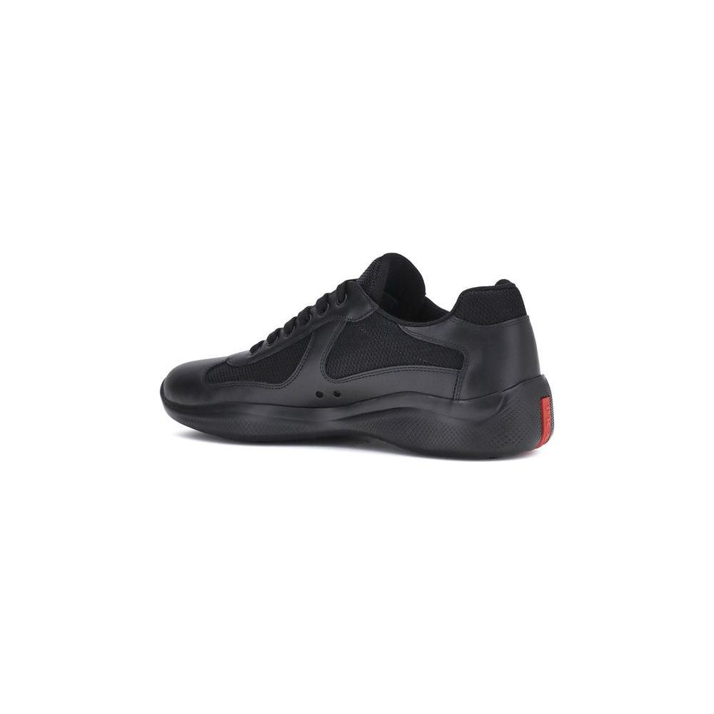 Prada-Prada America's Men Sneakers-1728,72470364320,Black,EU 38.5 | US 5.5,Men,Men - Shoes,New with tags,Prada,Shoes,Sneakers - Men - Shoes-PR-4E3400FG0006GWF0002-EU 38.5 | US 5.5