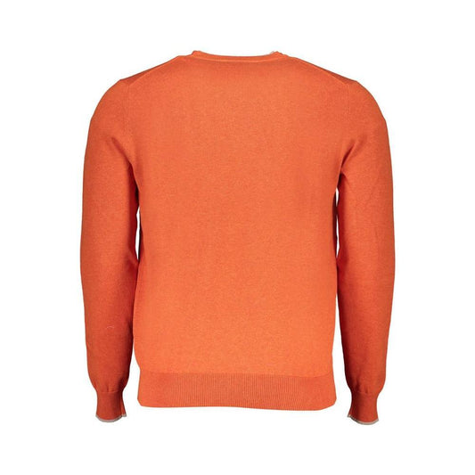 North Sails Orange Cotton Sweater NO-29714-S