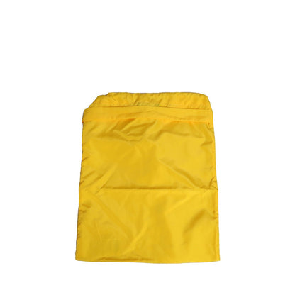 Dolce & Gabbana Yellow Waistband Logo Beachwear Brief Swimwear