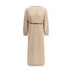 Brunello Cucinelli Perforated long Dress BR-MPS732A90PC3592-S