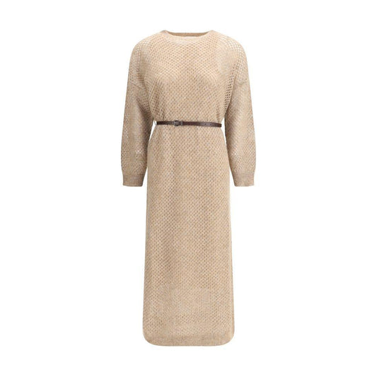 Brunello Cucinelli Perforated long Dress BR-MPS732A90PC3592-S