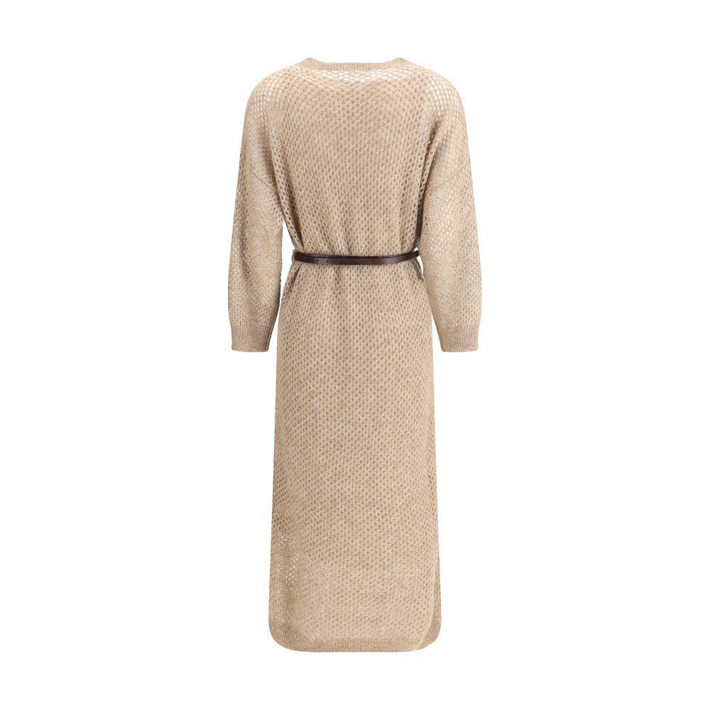 Brunello Cucinelli Perforated long Dress BR-MPS732A90PC3592-S