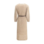Brunello Cucinelli Perforated long Dress BR-MPS732A90PC3592-S