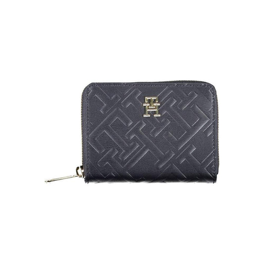 Tommy Hilfiger Blue Polyethylene Women Wallet TO-16792