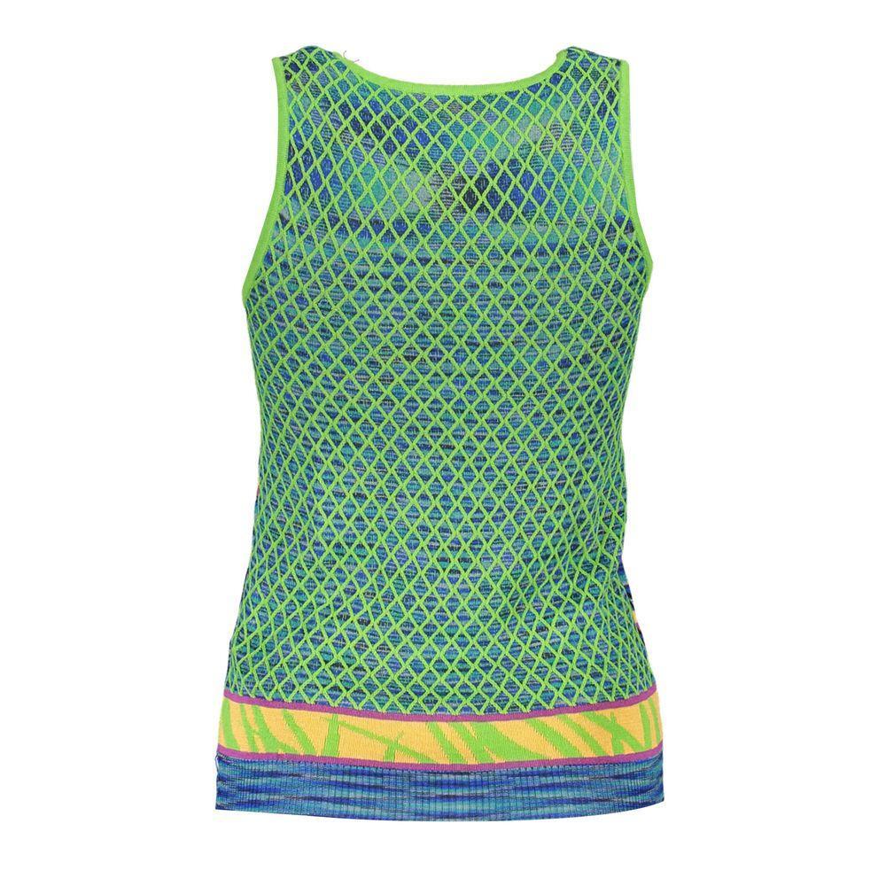 Desigual Green Cotton Women Top DE-18741-M-FBB-397