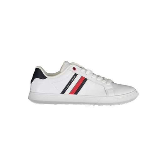 Tommy Hilfiger Tommy Hilfiger Sleek Lace-Up Sneakers with Contrast Details TO-27124-EU40/US7 1728,67403481248,EU40/US7,Men,Men - Shoes,New with tags,Shoes,Sneakers - Men - Shoes,Tommy Hilfiger,White