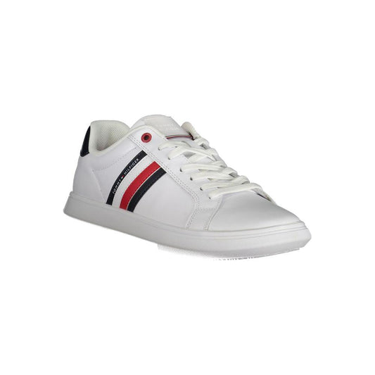 Tommy Hilfiger Tommy Hilfiger Sleek Lace-Up Sneakers with Contrast Details TO-27124-EU40/US7 1728,67403481248,EU40/US7,Men,Men - Shoes,New with tags,Shoes,Sneakers - Men - Shoes,Tommy Hilfiger,White