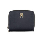 Tommy Hilfiger Sleek Blue Polyethylene Wallet TO-27149