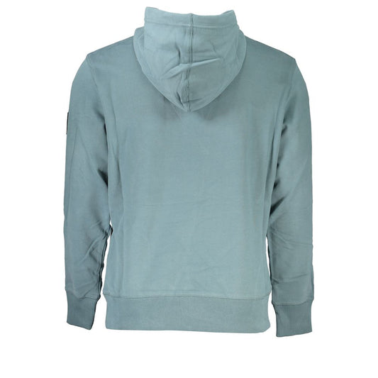 Calvin Klein Chic Green Hooded Cotton Sweatshirt 1728,67403481248,Calvin Klein,Clothing,Green,M,Men,Men - Clothing,New with tags,Sweaters - Men - Clothing,XL,XXL Calvin Klein CA-27234-XL