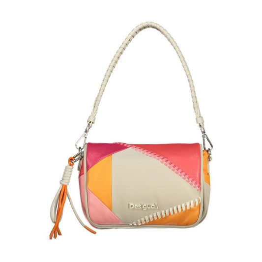 Desigual White Polyethylene Handbag