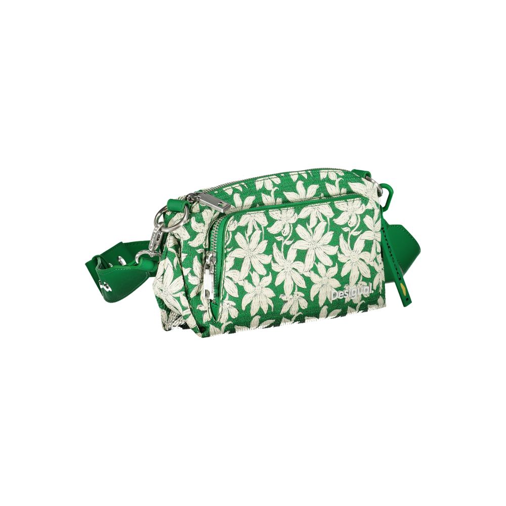 Desigual Verde Polyurethane Woman Shoulder Bag