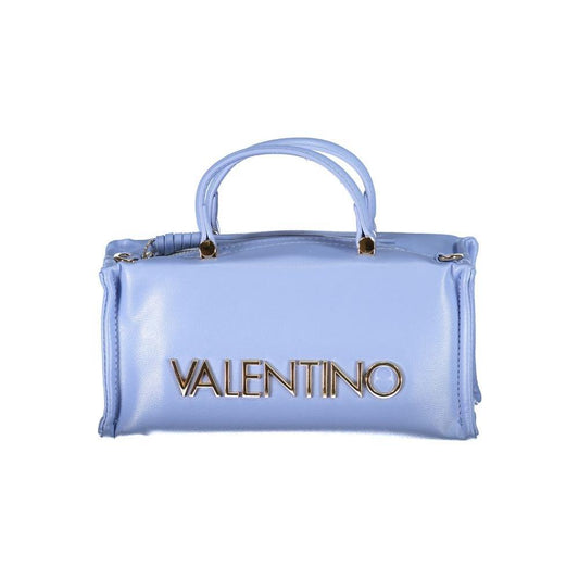 Mario Valentino Light Blue Polyethylene Women Handbag