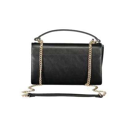 Mario Valentino Black Polyurethane Women's Bag