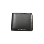 Tommy Hilfiger Black Leather Men Wallet TO-36331