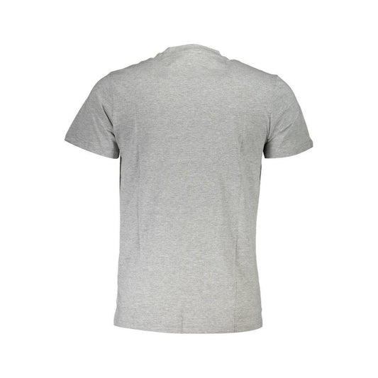Cavalli Class Brown Cotton Men T-Shirt