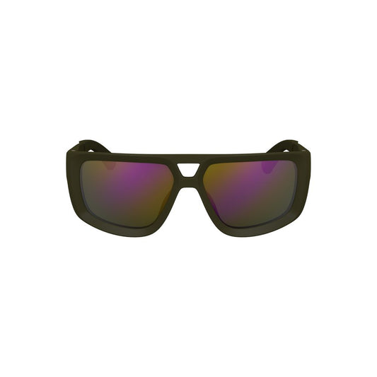Calvin Klein Green Plastic Sunglass