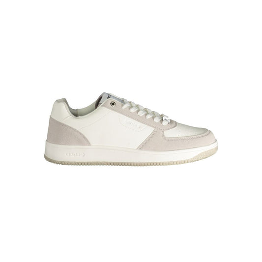 Gas White Polyester Men Sneaker GA-38569-EU45/US12