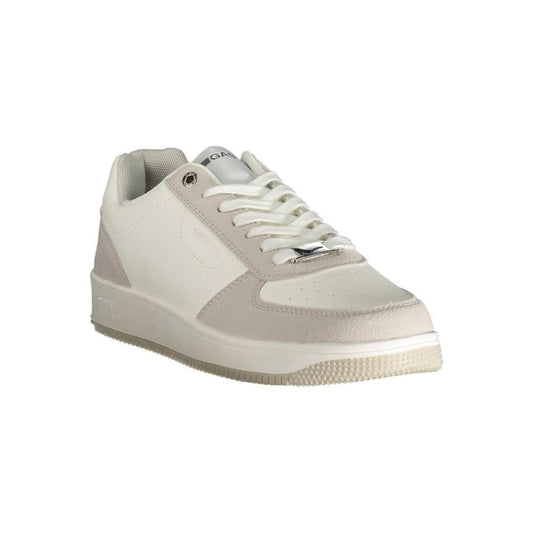 Gas White Polyester Men Sneaker GA-38569-EU45/US12