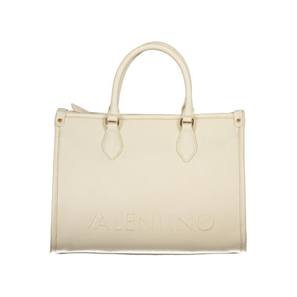 Mario Valentino Beige Polyurethane Women's Bag